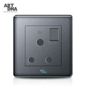 ARTDNA 15A 250V 1ギャング3ラウンドピンスイッチコンセントプラグイラク用スイッチソケット - Product Image 2
