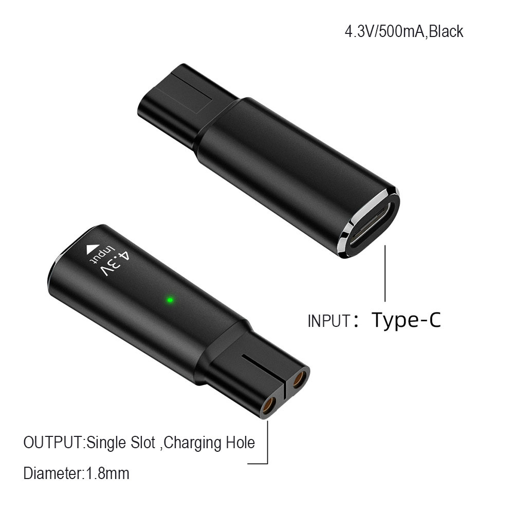 Single Slot 4,3 V Negro