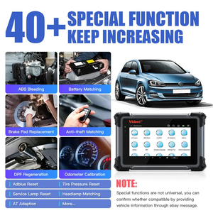 Vident iSmart800Pro BT ALL, herramienta de diagnóstico del sistema, programación de llaves, escáner OBD2 con más de 40 reinicio, prueba activa, lector de código VIN automático