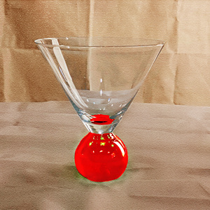 <strong>Blue</strong> Colored Ball Base <strong>Cocktail</strong> Glass Customized Stemless Martini Drinking Glass Bar Party Martini Glass With Balling Bottom - Product Image 5