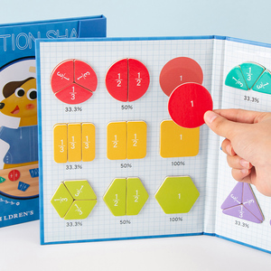 Hot Sell Brain Development Classical Magnetic Puzzle <strong>Book</strong> for Color and Shape Education