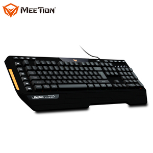 MEETION K9420 компьютерный игровой ПК со светодиодной подсветкой Qwerty эргономичная USB программируемая игровая мембранная клавиатура - Product Image 2