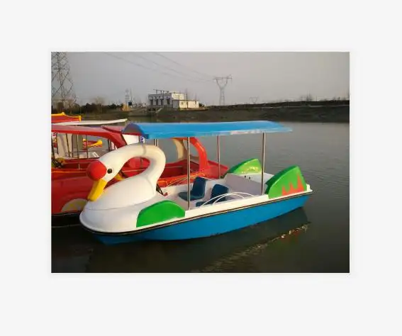 Agua Original park lake juego usar 4-5 pasajeros eléctrico cisne blanco barco en venta