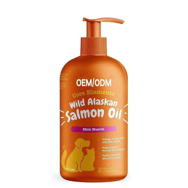 Huile de poisson pour animaux de compagnie personnalisée 4