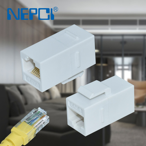 促销XJY-NE-68C UTP RJ45直列耦合器梯形插孔模块CAT5E CAT6 - Product Image 3