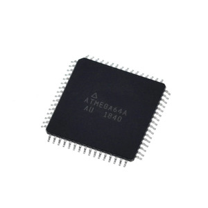 1PCS ATMEGA64A-AU QFP ATMEGA64A TQFP64 8-<strong>bit</strong> Microcontroller with 64K Bytes In-System Programmable Flash