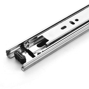 Gabinete de muebles de servicio pesado Extensión completa Cajón telescópico Riel deslizante Rodamiento de bolas Cajón deslizante - Product Image 2