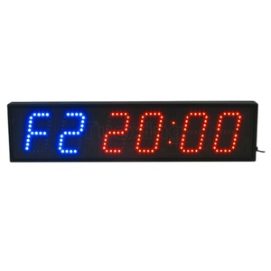 Di alta qualità 4 pollici LED intervallo Timer 6 cifre digitale Crossfit Timer grande Display - Product Image 1
