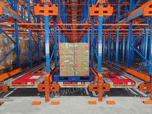 Multi-funzione di magazzino automatico sistema di Racking efficace Radio Shuttle Rack con Pallet Runner per la vendita - Product Image 6