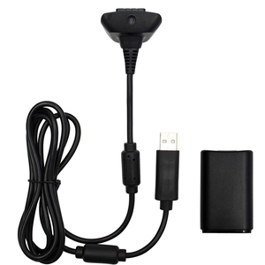 2In1 4800MAhสําหรับXboxes 360 Gamepadแบตเตอรี่สําหรับXboxes 360 จอยสติ๊กแบตเตอรี่Charger - Product Image 6