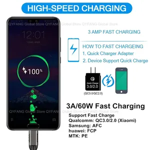 USB3.2 10Gbps kablo USB tip A USB C 3.1/3.2 Cable kablo veri transferi USB C SSD sabit Disk kablo 3A 60W QC 3.0 hızlı şarj - Product Image 5