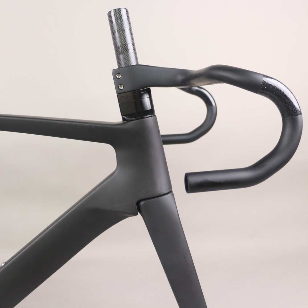 Aero Road Bike Frame TT-X38 T47 Thread Racing Bicycle Full Hidden Cable Available Size 47/49/52/54/56/58cm
