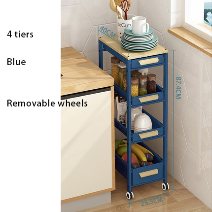4 Tiers Blue
