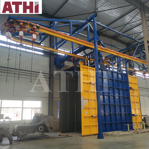 <strong>Hanger</strong> Hook <strong>Chain</strong> Hoist Continuous Overhead Monorail <strong>Shot</strong> <strong>Blasting</strong> <strong>Machine</strong> Manufacturer