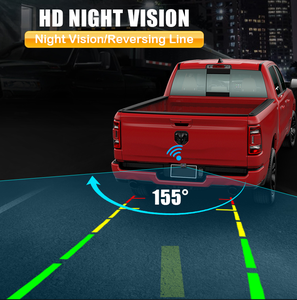 <strong>Wireless</strong> 4.3 Inch Hidden Hd Monitor Night Vision <strong>System</strong> Parking Kit <strong>Reverse</strong> Reversing Aid Backup Van Rear Car Camera with Screen - Product Image 4