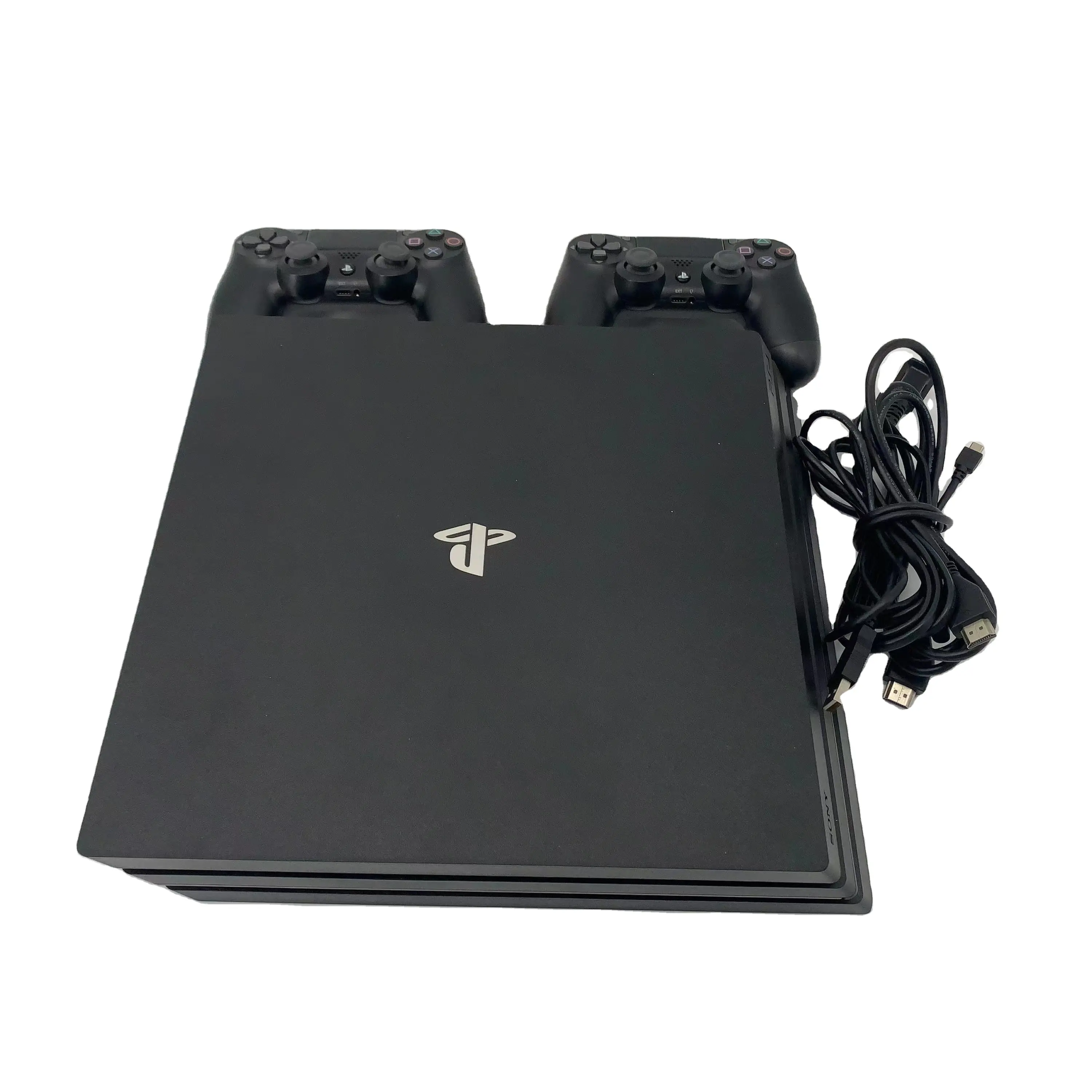 Toptan kullanılan orijinal PS4 pro için Sony playstation Slim pro 4 1 TB video oyunu 512g elde kullanılır oyun konsolu