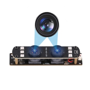 Nhà Máy CMOS Tầm Nhìn Ban Đêm 2MP Binocular <span class=keywords><strong>Webcam</strong></span> Hồng Ngoại Nhận Diện Khuôn Mặt Camera Module Cảm Biến - Product Image 2