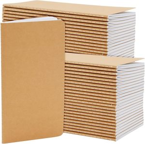 Custom Printed Logo A6 Size Kraft Paper School Blank <strong>Notebook</strong> Small Diary <strong>With</strong> Plain <strong>Pages</strong> Business Style for Gift Promotion - Product Image 2
