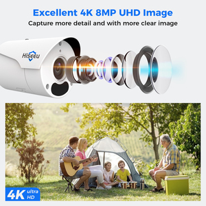 WDR HD 4K 8MP IP67 Outdoor Bullet POE NVR Kit <strong>Security</strong> Remote P2P IP Dome CCTV Camera <strong>System</strong> - Product Image 3