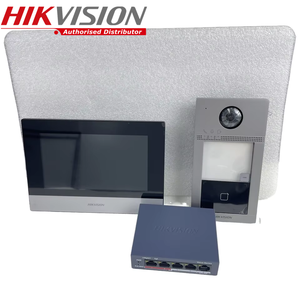 Hikvision DS-KIS604-S (ג) תקשורת אודיו דו-כיוונית תקשורת נוחה-להתחבר app וידאו נייד שליטה ערכת אינטרקום וידאו - Product Image 5