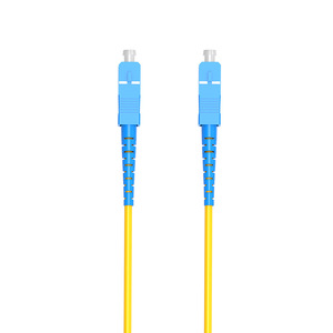 สายเดี่ยว SC UPC ไฟเบอร์ออปติก3.0มม. Simplex fc SC LC ST ใช้ได้กับเครือข่าย4G และ WiFi - Product Image 1