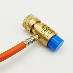 Taşınabilir pirinç kaynak yakıcılar çift anahtarı propan meşale tetik başlangıç hortum kendini ateşleme Mapp gaz darbe Torch - Product Image 5