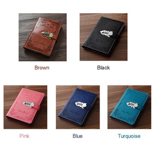 PU Farbe Leder Vintage Tagebuch Notizbuch mit Schloss Tagebuch mit Code Schloss Tagebuch Notizbuch mit Schlüssels chloss - Product Image 4
