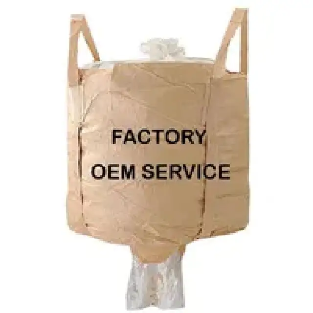 1 tonne de sacs de jute de qualité supérieure conteneur de mélange en vrac flexible nouveau sac jumbo liquide transport collection stock en vrac