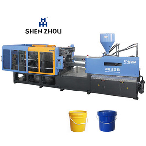 塑料板条箱油漆桶手柄容器盒制造注塑机 - Product Image 1