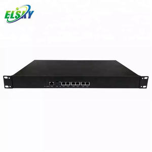Mini-PC für Netzwerks icherheits server einbetten Sfp-Port 6 LAN RJ45 RS232 J1900 Prozessor Firewall Bypass 4 Lan-Port