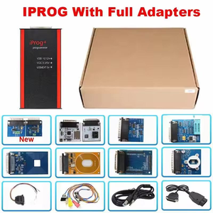 Iprog Pro Full 11 adattatori in cartone V87 regalo V89 <span class=keywords><strong>Eeprom</strong></span> <span class=keywords><strong>IMMO</strong></span> KM Radio Airbag Reset Iprog Pro sostituire lo strumento di programmazione Digiprog ECU - Product Image 2