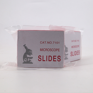Uso de laboratorio 7101 7105 Borde pulido Liso Esmerilado 72 piezas 50 piezas Caja de embalaje Portaobjetos de microscopio - Product Image 5