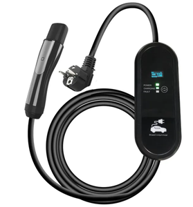 VanTon 3.5KW 5 M NACS yeni enerji EV için şarj çantası 220 V küçük ekran ile taşınabilir 5 metre şarj elektrikli araç şarj - Product Image 2