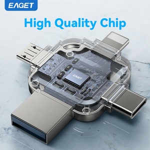 EAGET I71-3批发u盘4合1四接口礼品Chiavetta u盘闪存Cle u盘 - Product Image 4