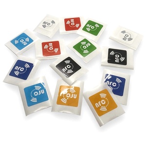 13.56MHz nfc çip N215 nfc etiket/etiket/etiket özel logo nfc sticker protokolü iso14443a etiketi - Product Image 4
