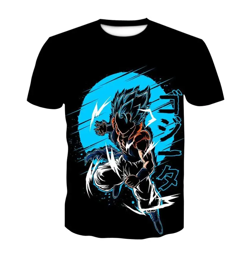 Camiseta personalizada con estampado 3D para hombre, camisetas de moda de dibujos animados de Anime japonés 2022, camisetas informales de talla grande para hombre, Camiseta con estampado 3D