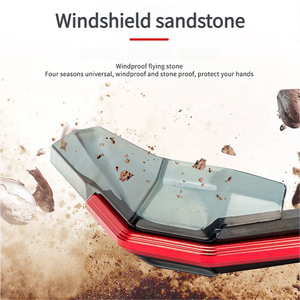 Bảo vệ tay lái hình sừng cho Yamaha Fuxi 125 Qiao GE I xun Ying xu Ying mô hình phụ kiện xe máy để bảo vệ chống rơi - Product Image 2