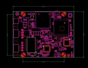 AF207D โมดูล IOT 3G/4G โมดูล LTE เครือข่ายคู่โมดูล WiFi โมดูลตรวจสอบกล้องกลางแจ้ง - Product Image 6