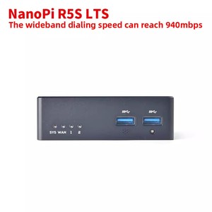 Nanopi R5S LTS Open Source RK3568 Development Board HDMI2 Android 2.5G <strong>Ethernet</strong> Ubuntu <strong>Linux</strong> for Kits
