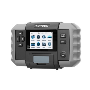 TOPDON BT600 Plus поддерживает серийное тестирование с мгновенной тепловой распечаткой, тестер автомобильных аккумуляторов для автопарка - Product Image 1