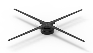 Original工場100センチメートル3DホログラムAdvertisingディスプレイLED Fan Wifi ConnectionとAPPスマート電話 - Product Image 5