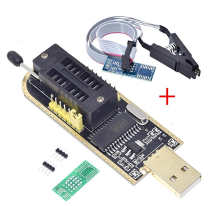CH-341A 24 25 serie EEPROM Flash BIOS USB programmatore modulo SOIC8 SOP8 Clip di prova - Product Image 1
