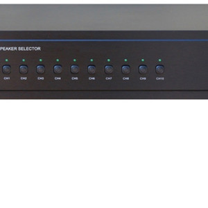 Endereço público <span class=keywords><strong>10</strong></span> Zone Speaker Selector com <span class=keywords><strong>interface</strong></span> de alarme de incêndio