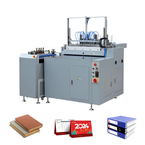 Bán tự động bìa cứng cuốn sách lịch máy làm bốn bên gấp Máy làm - Product Image 1
