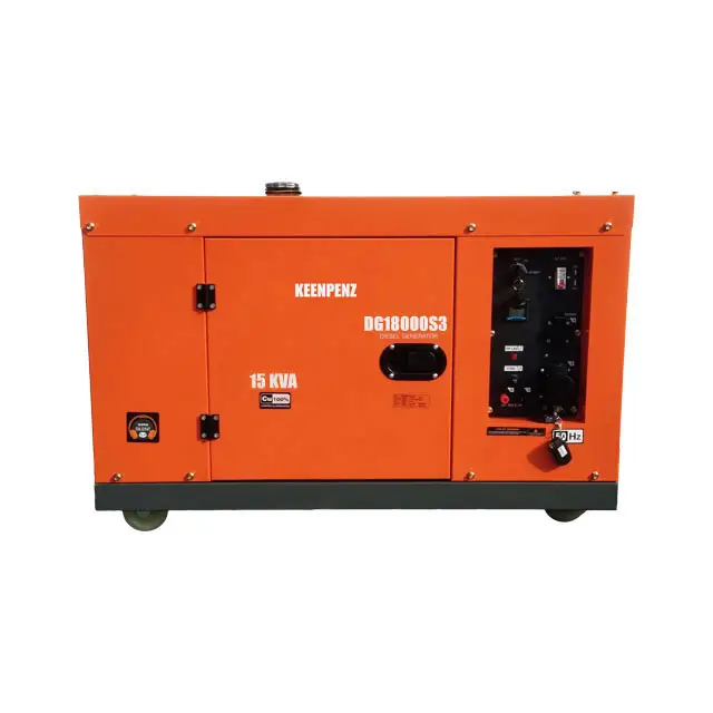 Neues Design gute Qualität Genera dor 12kw 15kva tragbare leise Diesel generator Preis in Spanien