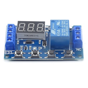 DC 6-30V programmabile ciclo relè modulo con Display a LED TYPE-C/Micro USB 6V 12V 24V relè di ritardo del prodotto ICs - Product Image 1