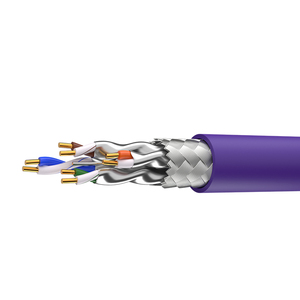 10gb SFTP 7类网络电缆快速305m awg23 4对0.58毫米通信电缆安全闭路电视系统6类5e <span class=keywords><strong>UTP</strong></span>