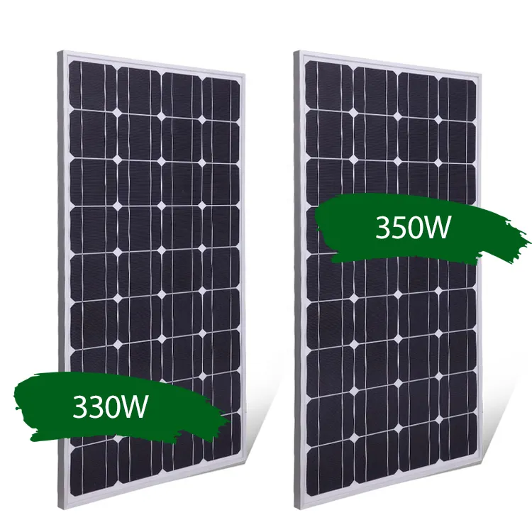 Panneau Solaire Panneau Solaire Avec Batterie Mono Matériau Cristallin Panneau Photovoltaïque Système D'énergie Solaire Paneles Solares