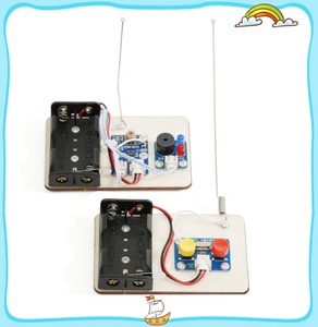 Módulo transmisor receptor de telégrafo inalámbrico, modelo de juguete artesanal, circuito eléctrico, Kit de materiales de experimentos educativos - Product Image 4