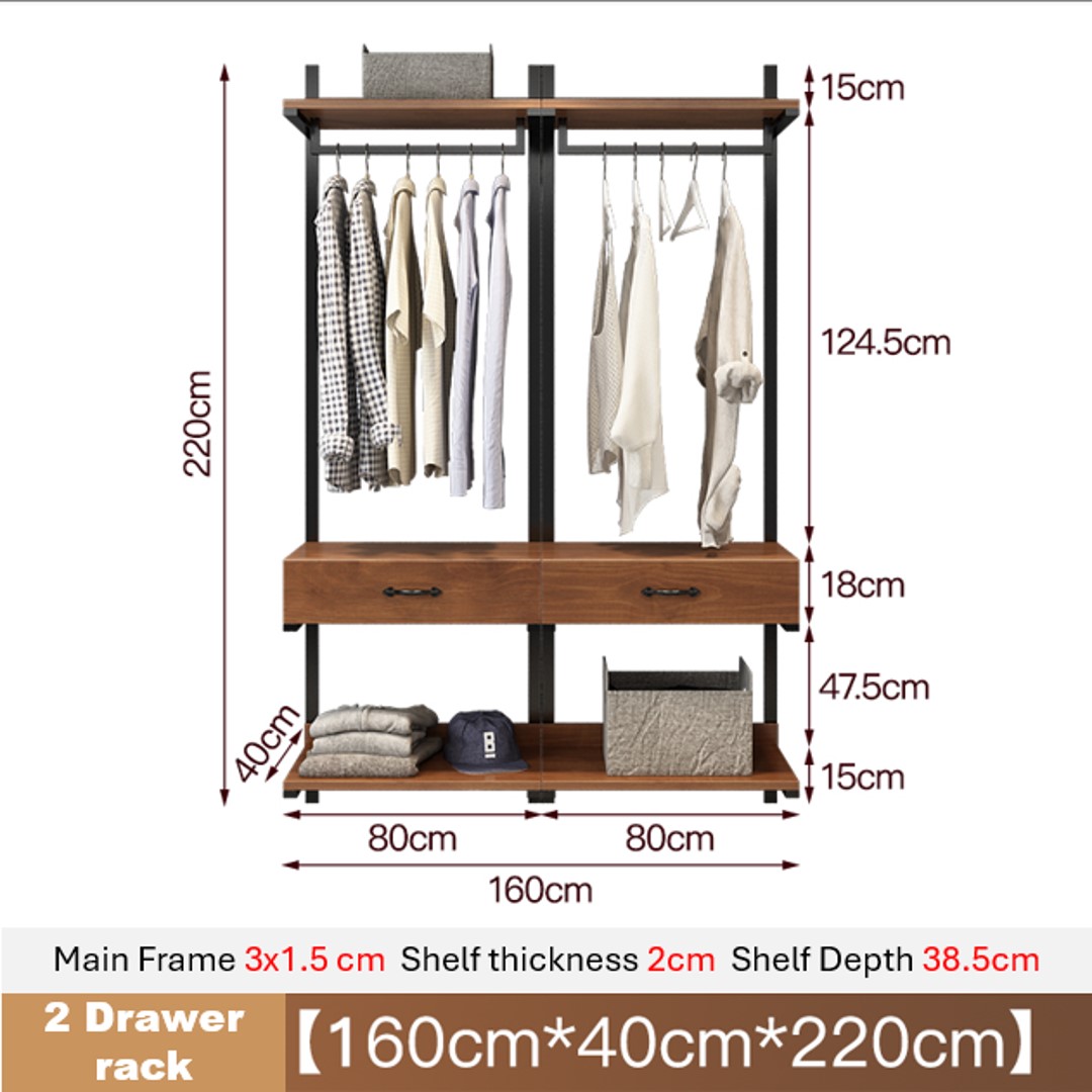 (80+80)*40*220cm